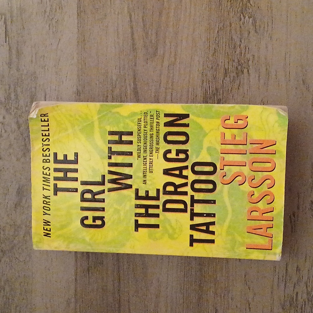 The Girl With The Dragon Tattoo by Stieg Larson book